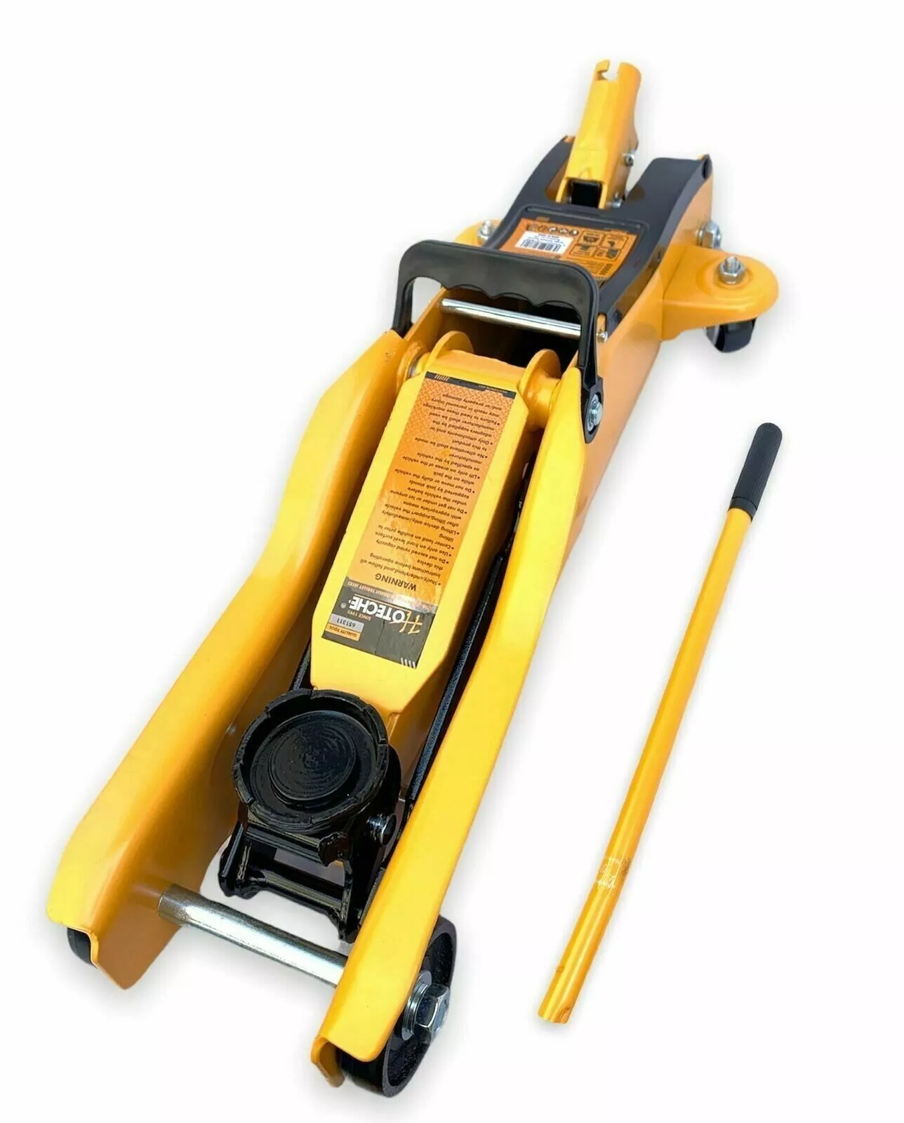 CRIC A CARRELLO 2.5 TONNELLATE CARRELLO SOLLEVATORE RIBASSATO CRIC BASSO 2500 KG - Image 2