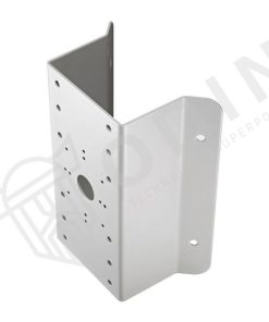 Hikvision DS-1276ZJ Staffa per montaggio ad angolo in metallo colore bianco