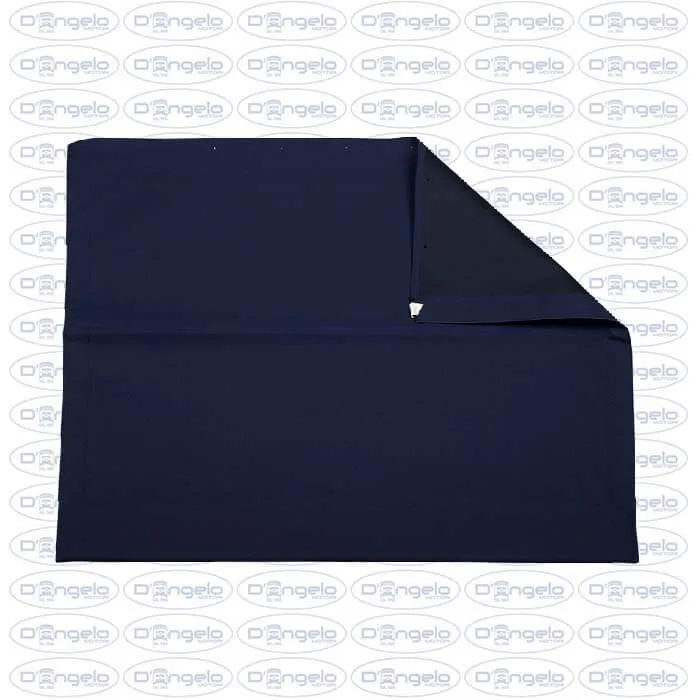 Capote in tessuto stx blu con interno nero per fiat 500 f-l-r