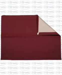 Capote in tessuto stx bordeaux con interno beige per fiat 500 f-l-r
