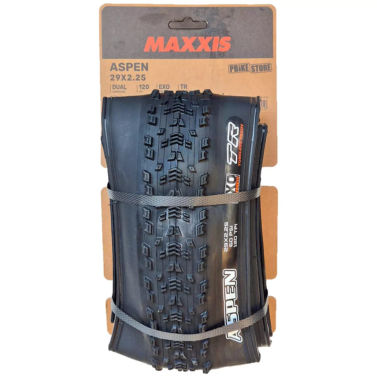 Maxxis Aspen 29x2.25 EXO Tubeless Ready Dual 120 TPI