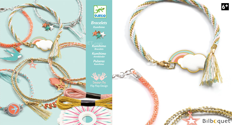 Djeco ” Bracciali Kumihimo” Il Cielo