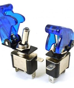 INTERRUTTORE ON-OFF LED BLU C/PROTEZIONE DI SICUREZZA – Confezione da 2 PZ