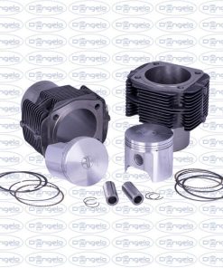 Gruppo cilindri in ghisa e pistoni stampati diametro 77 q.c.39