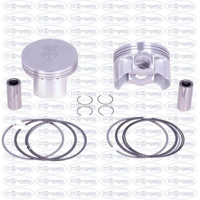 Serie pistoni stampati speciali d.82 q.c. 25 per fiat 500 – 126 d’epoca