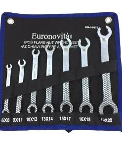 CHIAVI INGLESI A FORCHETTA APERTE CHIAVE COMBINATE 7 PZ KIT DA 6×8 A 19×22