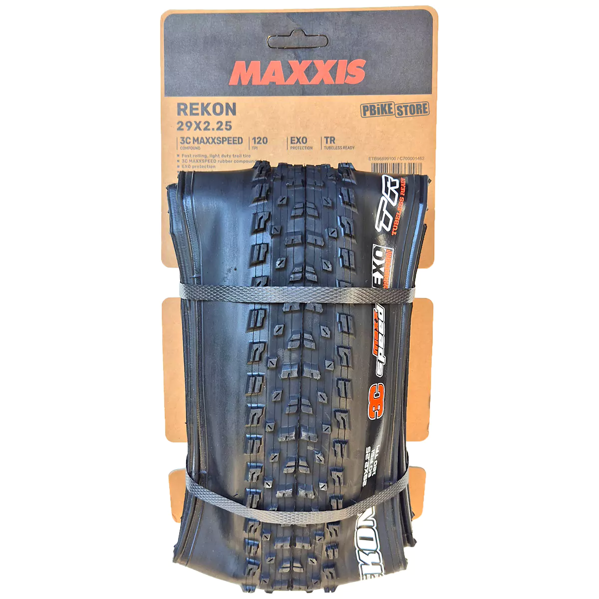 Maxxis Rekon 29x2.25 3C MaxxSpeed Exo Tubeless Ready 120 Tpi