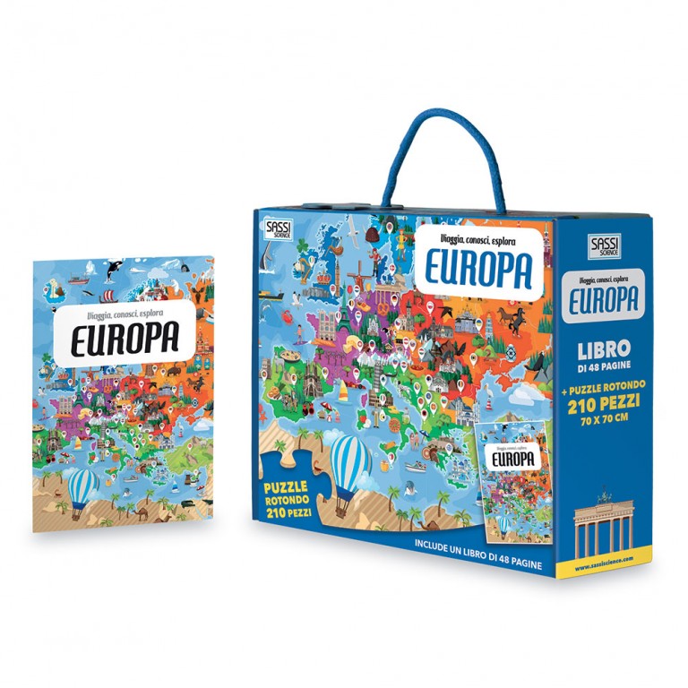 Viaggia, conosci, esplora L’Europa Sassi Edizioni